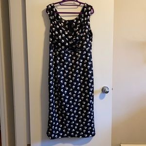 Knee length skull dress